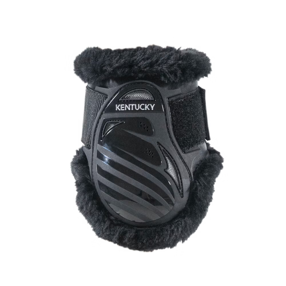 Kentucky Horsewear
Vegan Sheepskin Young Horse Fetlock Boots Black/Black