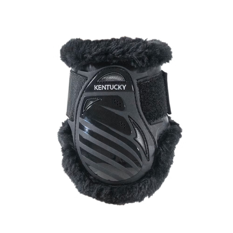 Kentucky Horsewear
Vegan Sheepskin Young Horse Fetlock Boots Black/Black