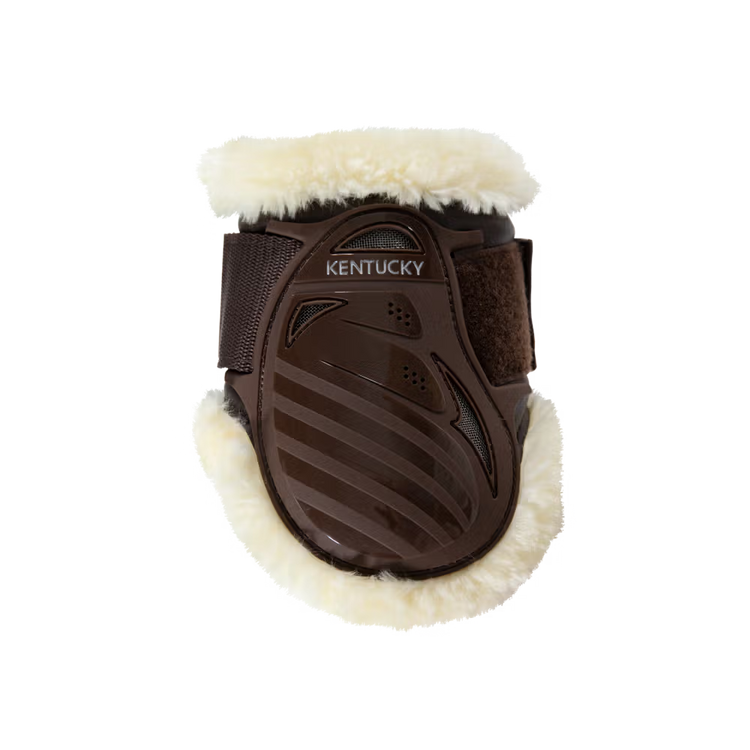 Kentucky Horsewear
Vegan Sheepskin Young Horse Fetlock Boots Brown