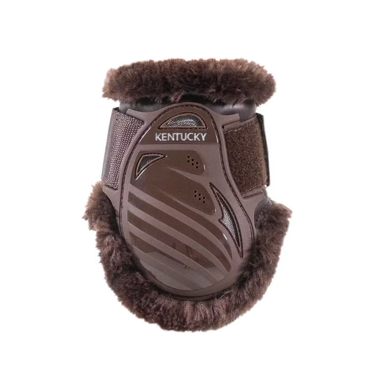 Kentucky Horsewear
Vegan Sheepskin Young Horse Fetlock Boots Brown/Brown
