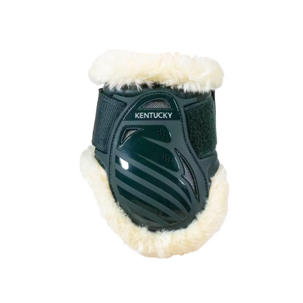 Kentucky Horsewear
Vegan Sheepskin Young Horse Fetlock Boots Green