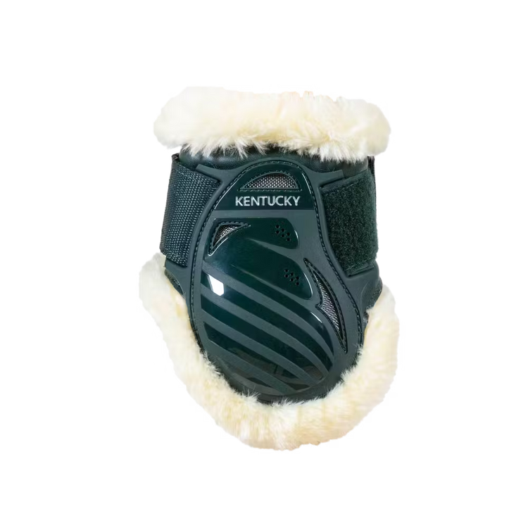 Kentucky Horsewear
Vegan Sheepskin Young Horse Fetlock Boots Green