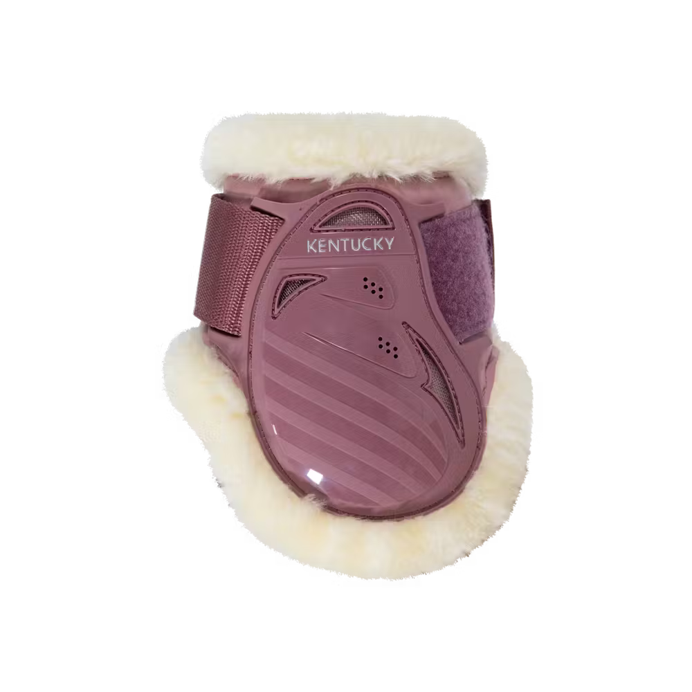 Kentucky Horsewear
Vegan Sheepskin Young Horse Fetlock Boots Soft Rose