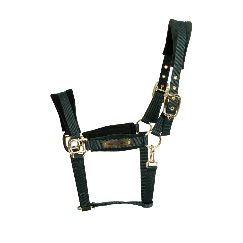 Kentucky Horsewear
Velvet Halter Pine Green