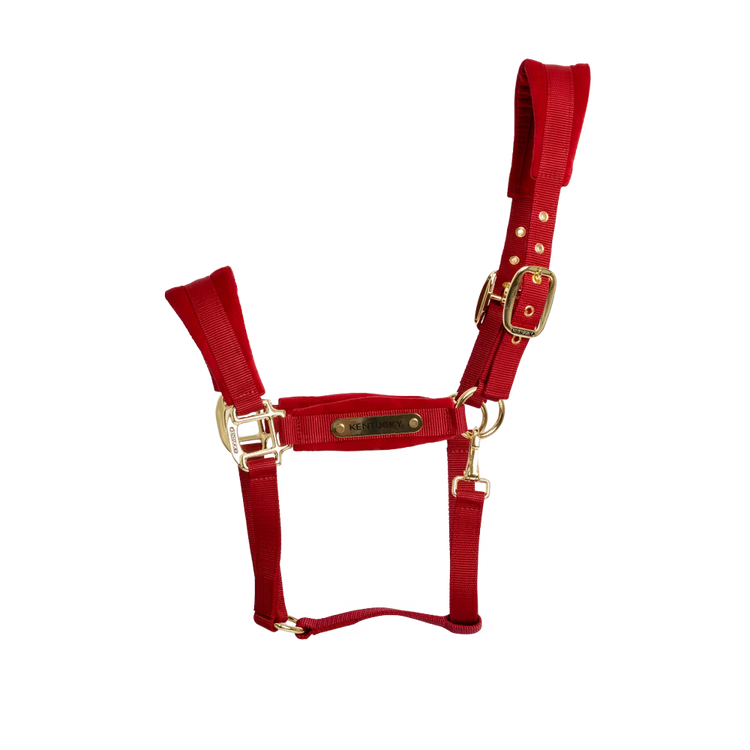 Kentucky Horsewear
Velvet Halter Red