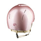 Pink equestrian helmet
