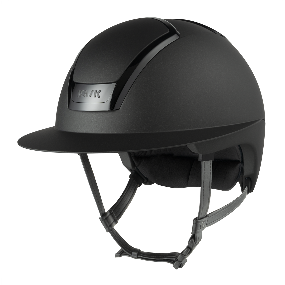 Nemesi Kask WP black riding helmet
