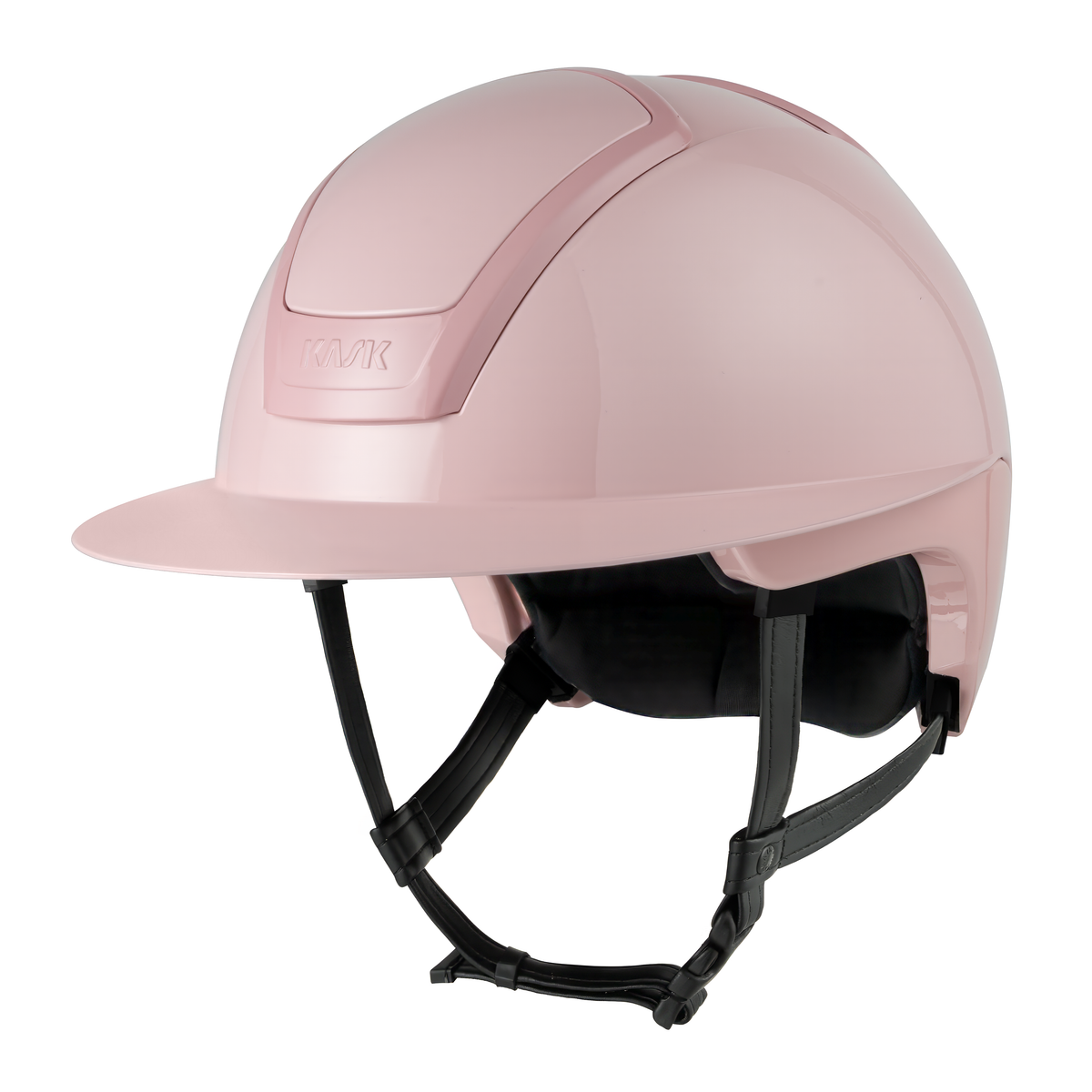 Kask new pink helmet wide peak