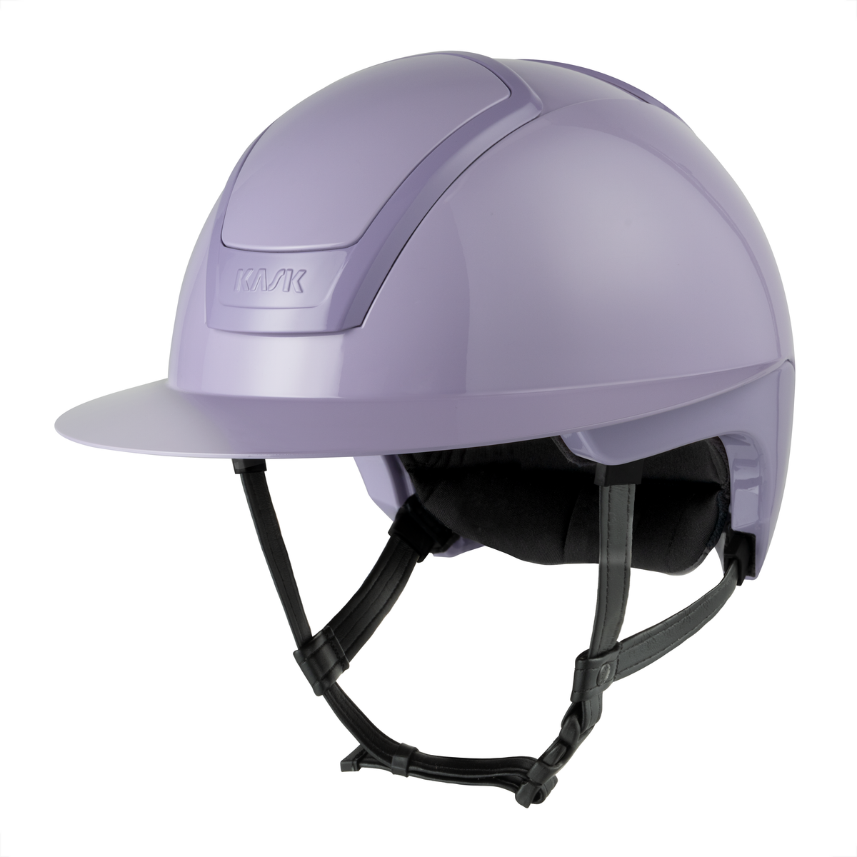 Light purple horse riding helmet Kask