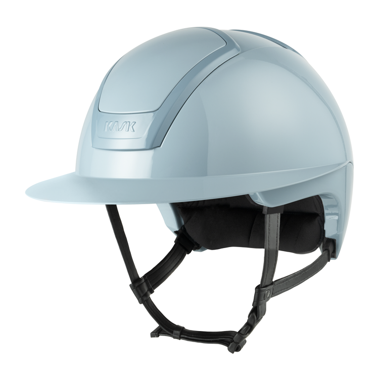 Light Blue horse riding helmet Kask