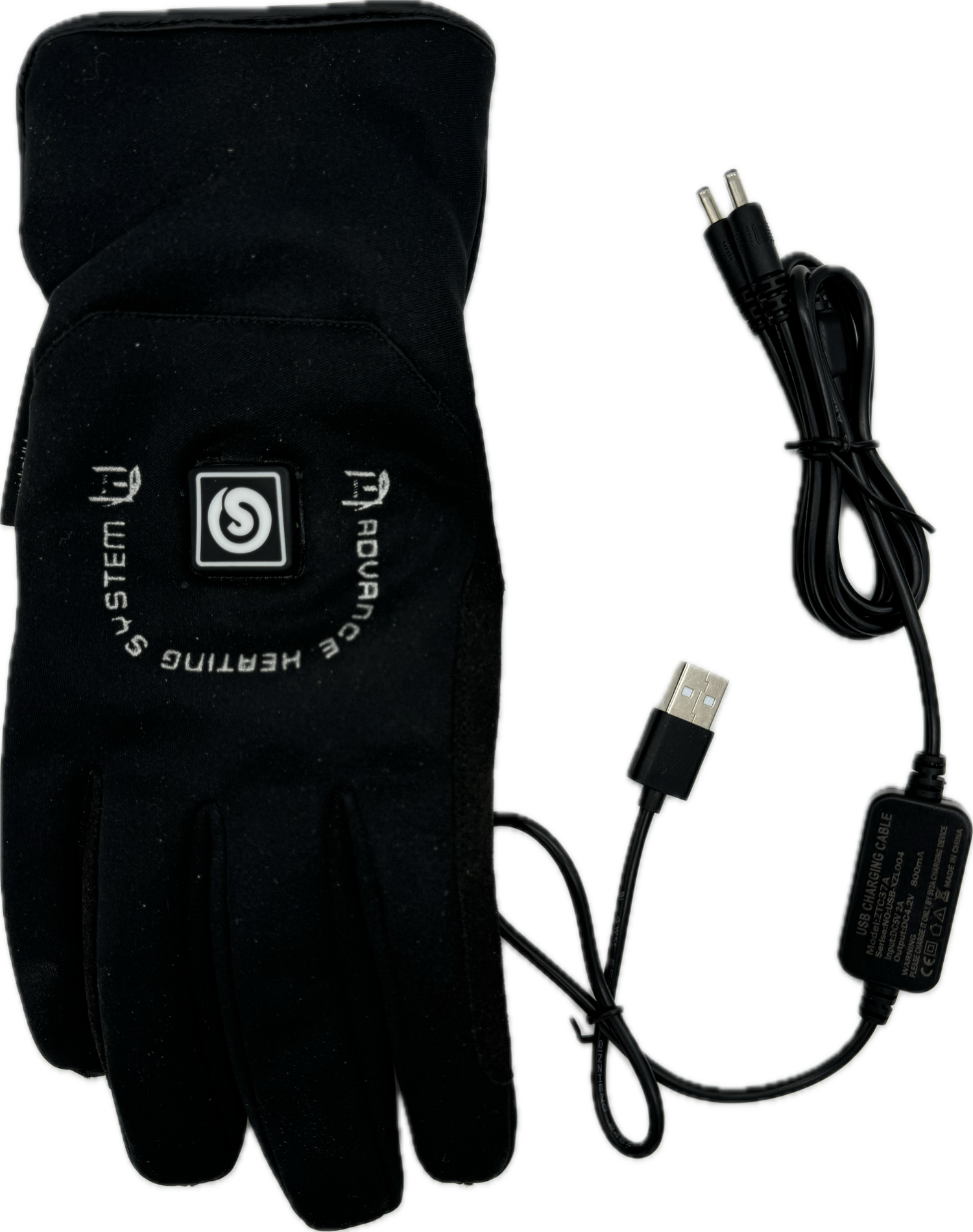 Heated equestrian riding gloves