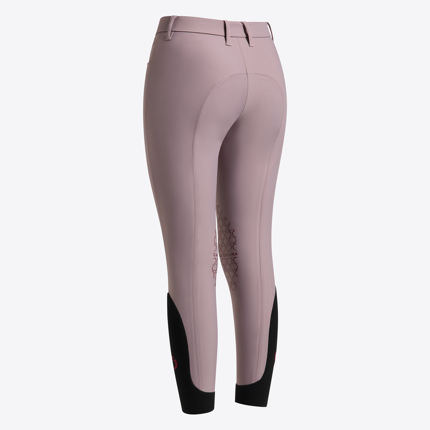 Girls Cavalleria Toscana breeches with hearts in pink