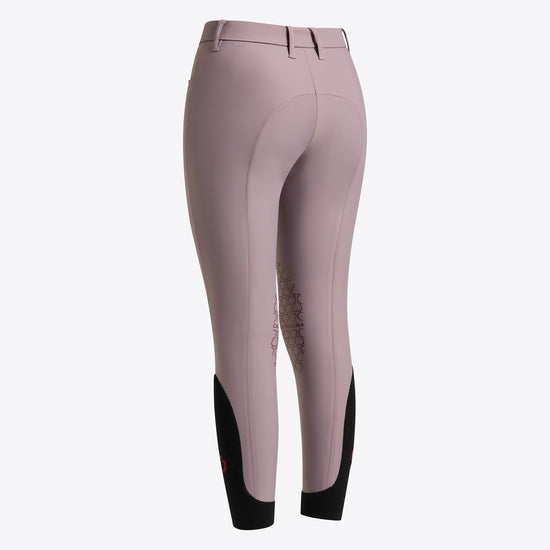 Girls Cavalleria Toscana breeches with hearts in pink