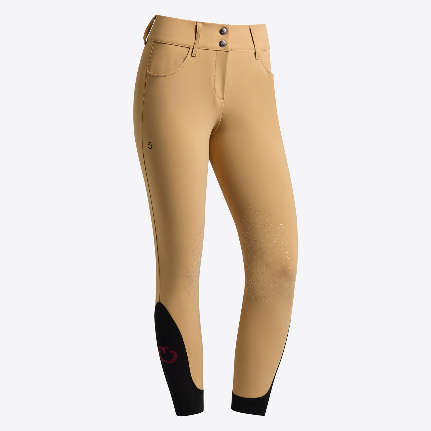 Light tan knee grip breeches 