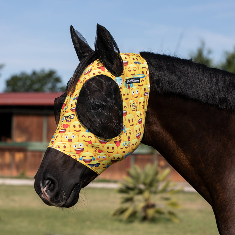 Anti-Fly mask for horses