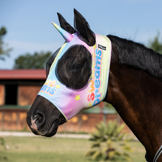 fun anti-fly horse mask