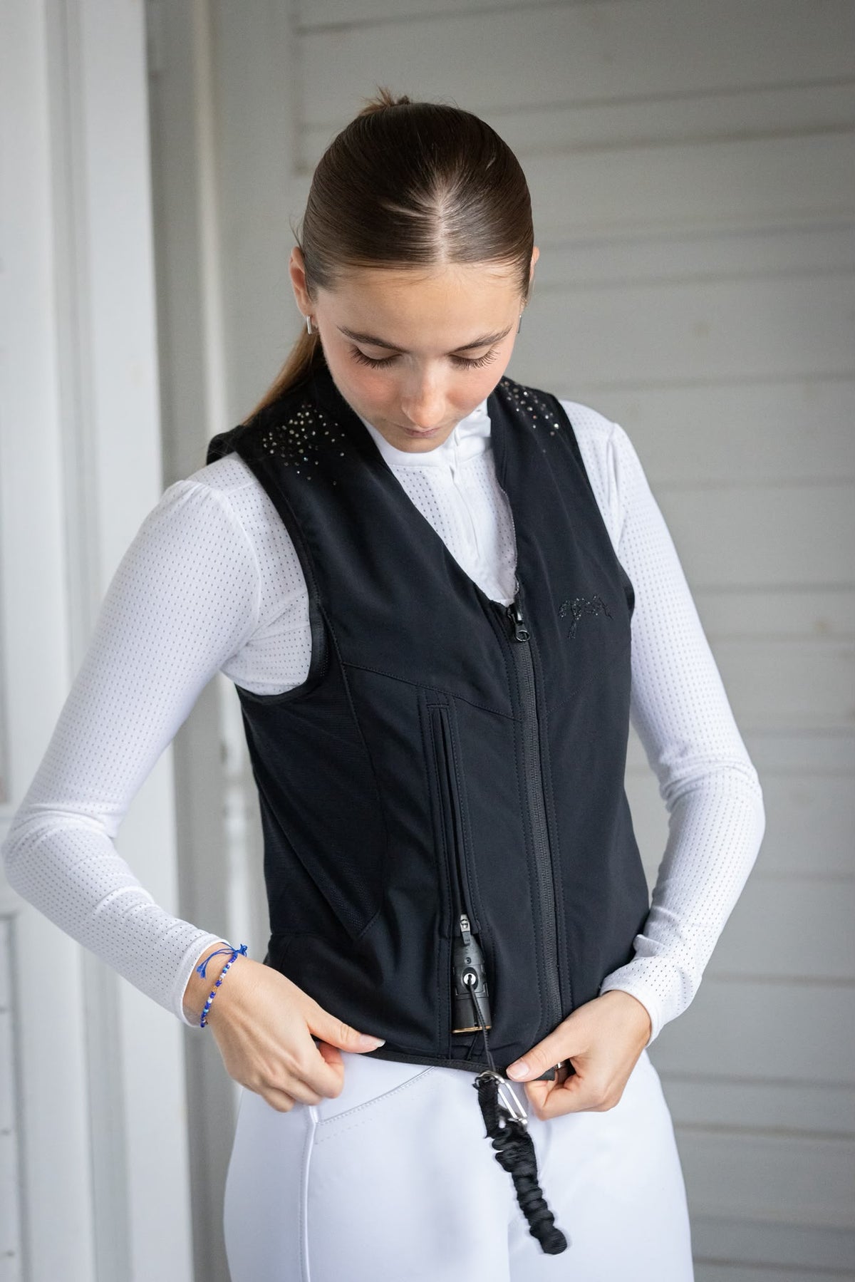 Penelope Airbag Vest with crystals