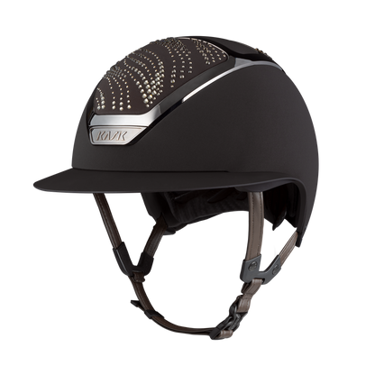 Riding Helmet Star Lady Chrome Flow