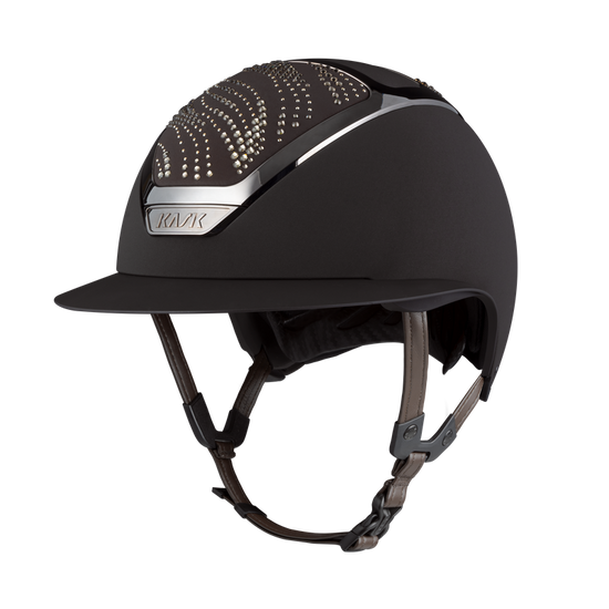 Riding Helmet Star Lady Chrome Flow