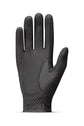 Black equestrian riding gloves