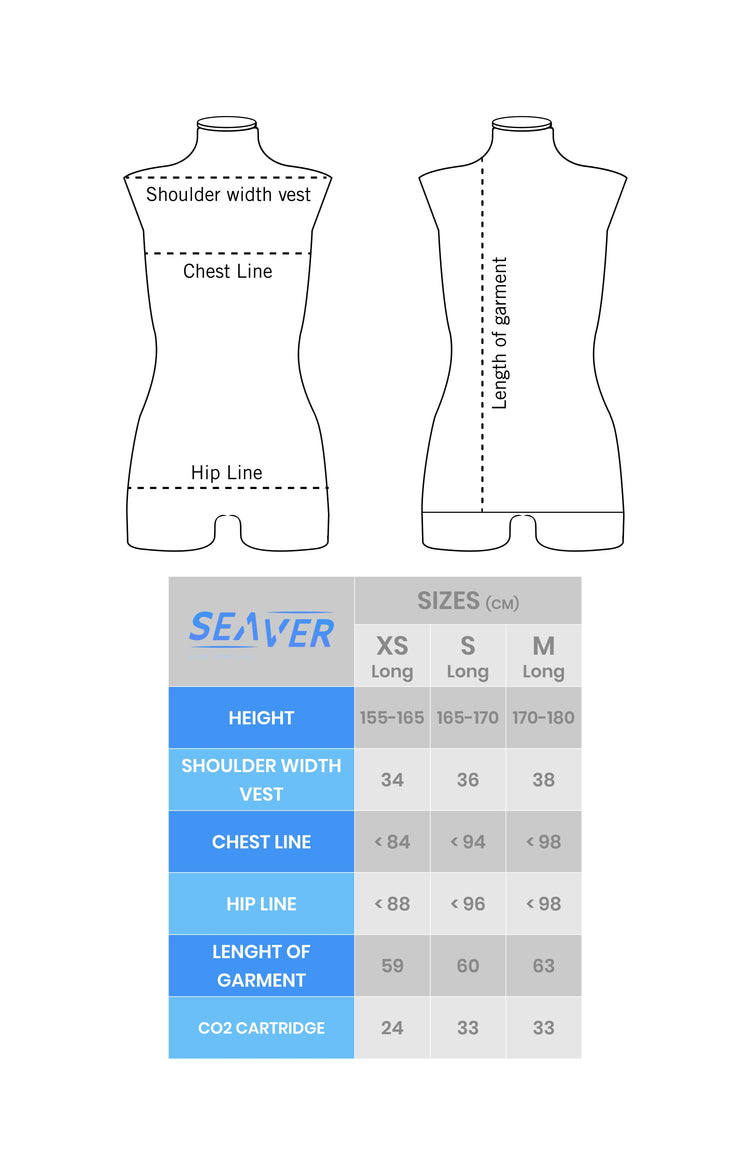 airbag size guide