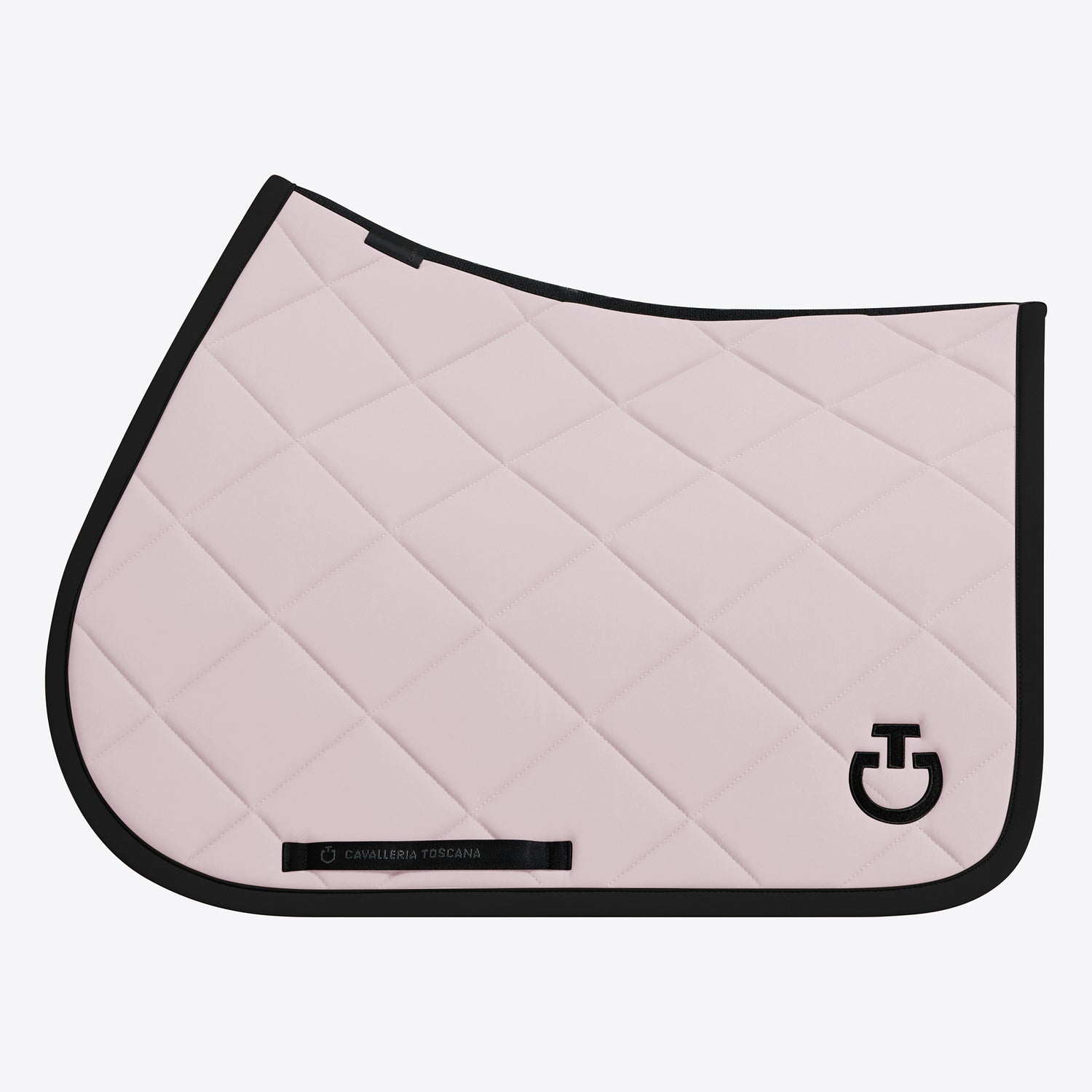 Pink CT Saddle Pad with black edging