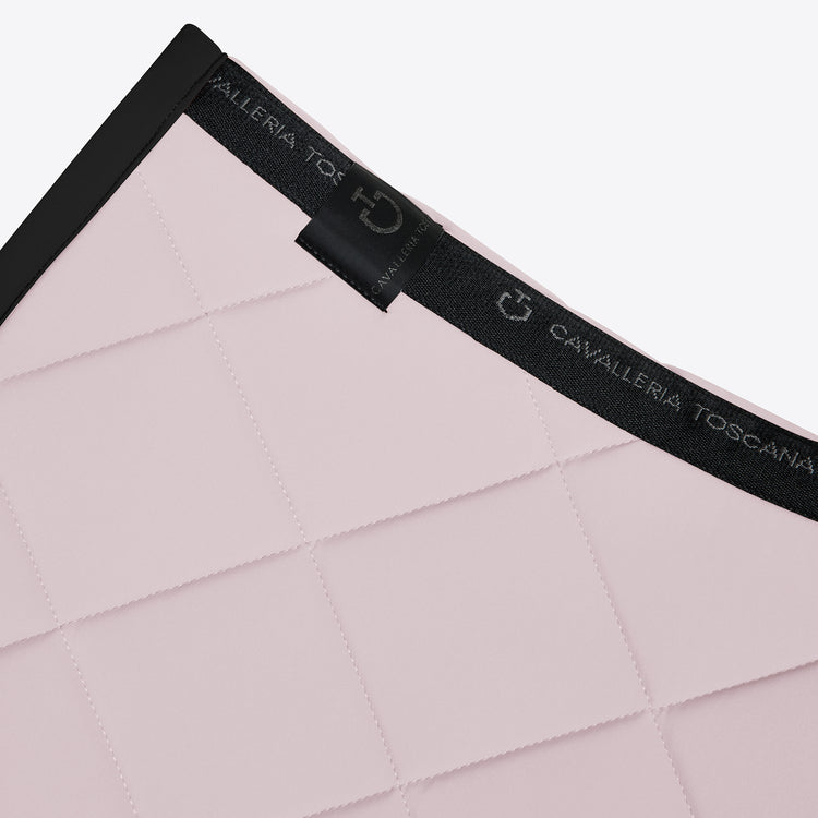 Close up of Cavalleria Toscana saddle pad spine