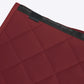 Burgundy colored Cavalleria Toscana Saddle pad