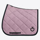 Pink diamond quilt saddle blanket from Cavallaiera Toscana for dressage