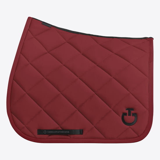 Bordeaux dressage saddle blanket from Cavalleria Toscana