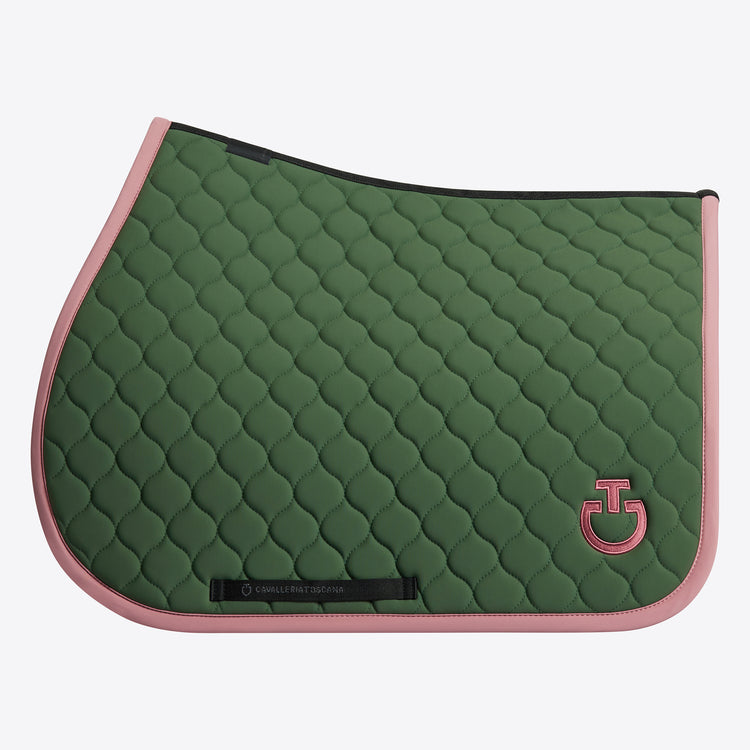 Green Cavalleria Toscana saddle cloth