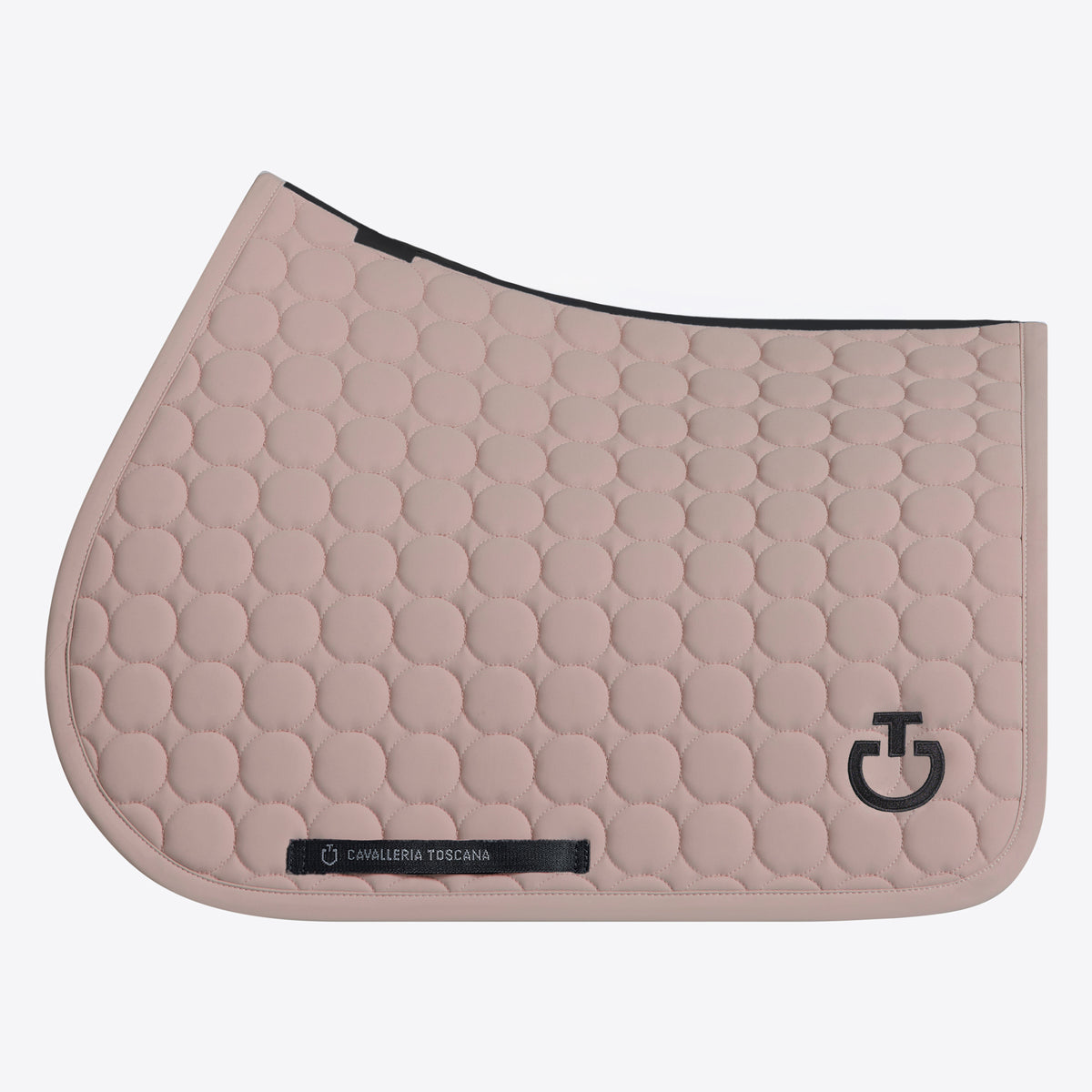 Cavalleria Toscana Circular Quilt Beige Saddle Pad