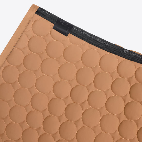 Close up of spine of Cavalleria Toscana saddle blankets