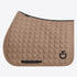 Walnut colored Cavalleria Toscana Saddle Blanket for show jumping