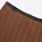 Brown CT saddle pad with circles