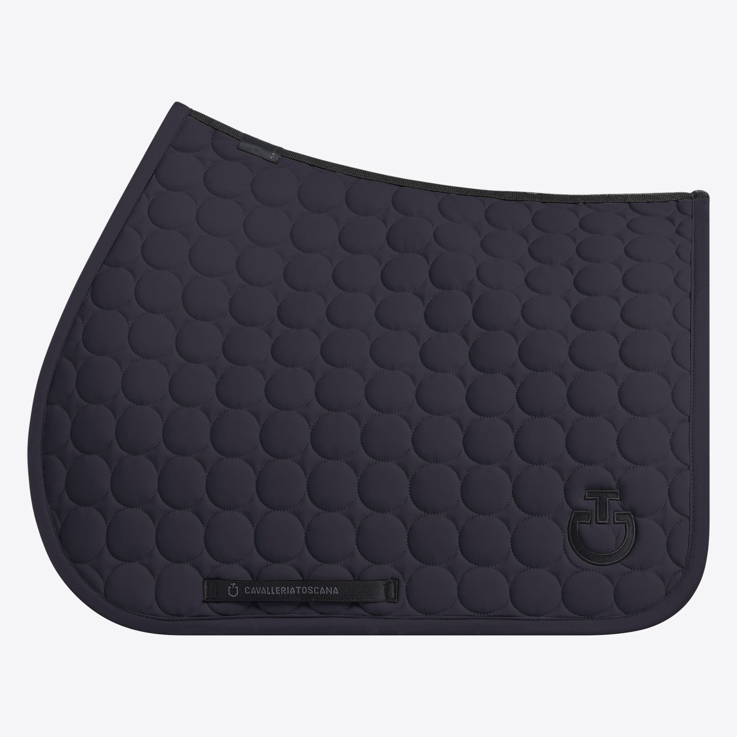 Dark navy CT Circular quilt saddle pad