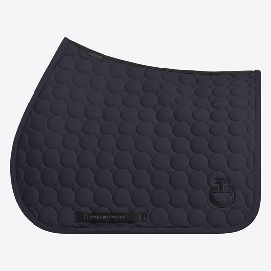 Dark navy CT Circular quilt saddle pad