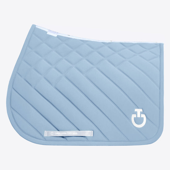 Toscana light blue saddle blanket 