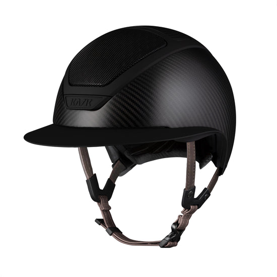 Riding Helmet Star Lady Carbon Matt