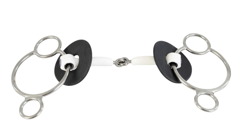 soft plastic leverage bit for strong horses