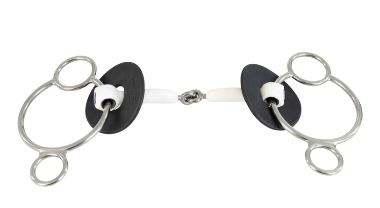 soft plastic leverage bit for strong horses