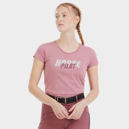 Pink Horse Pilot tee for women