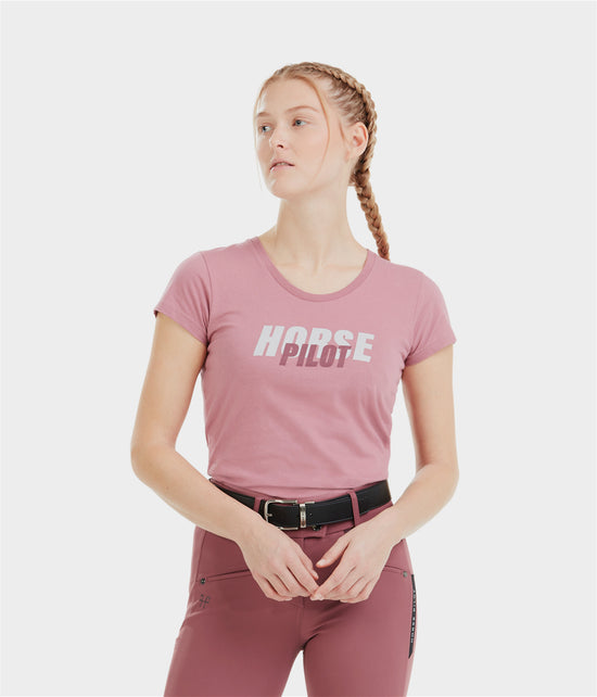 Pink Horse Pilot tee for women