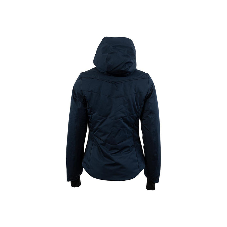Heated equestrian winter jacket
