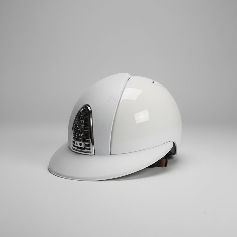 White Cromo 2.0 Polish Kep Helmet Polo Peak