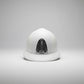White Kep Polo Helmet Leather