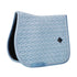 light blue saddle pad