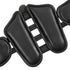Anatomical dressage girth with soft padding