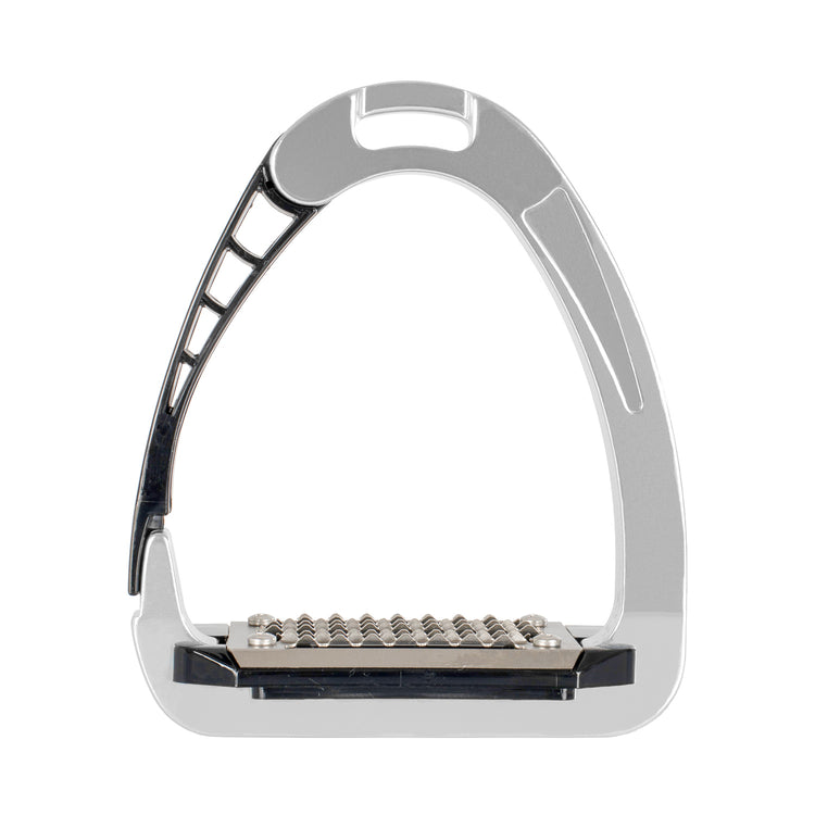 Acavallo Arena Alu-Pro ergonomic safety stirrups designed to support rider stability and comfort.