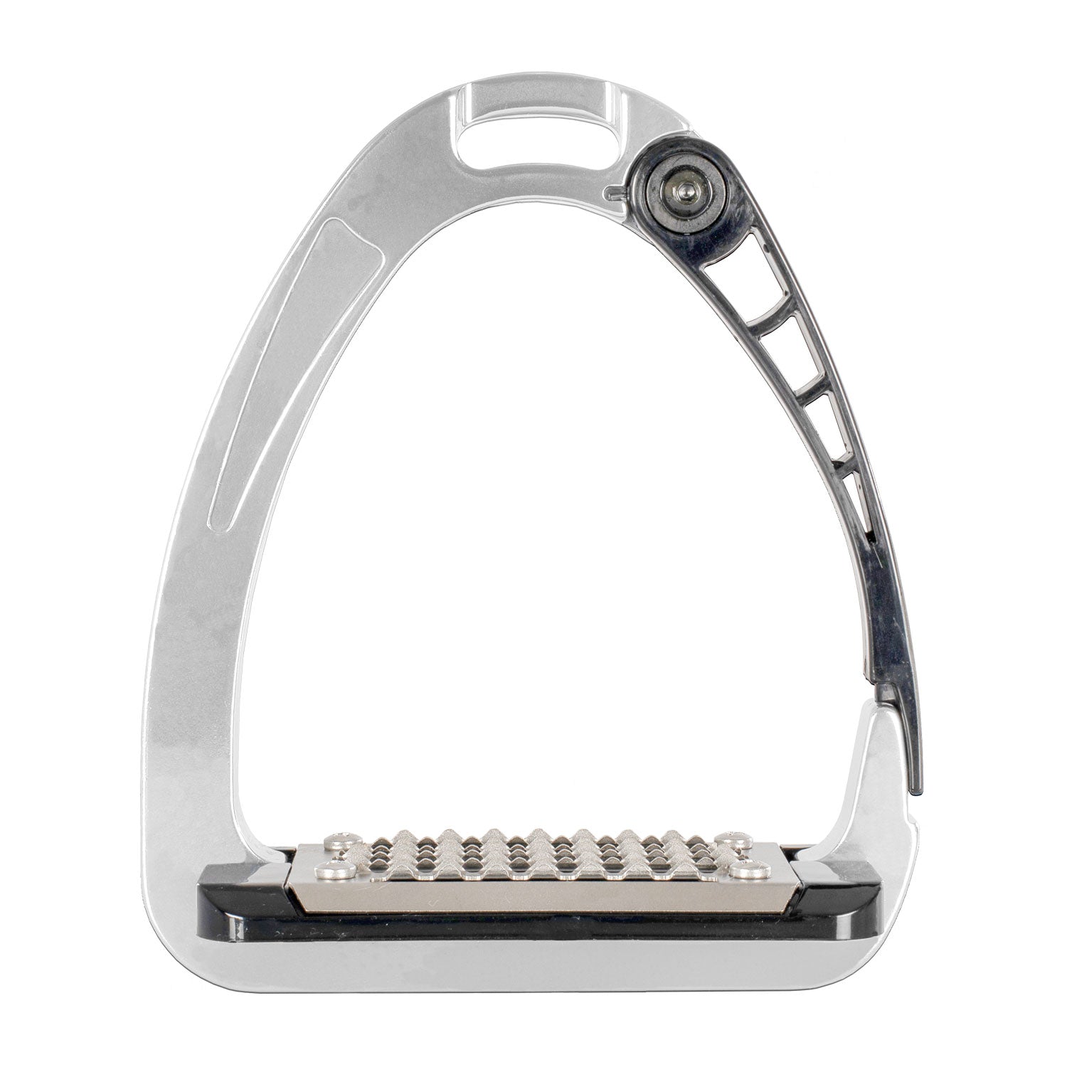 Acavallo Arena Alu-Pro innovative safety stirrups with rider-focused ergonomic design.